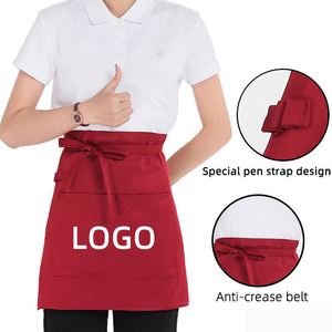 Delantales Ultra Cortos con Logotipo Impreso Personalizado para Cafeterías, Tiendas, Hoteles, Panaderías, Restaurantes, Camareros y Camareras - Product Image 6