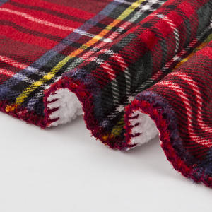 Caldo invernale comodo 60 "X 80" biancheria da letto Sherpa coperta personalizzata <span class=keywords><strong>Plaid</strong></span> e Sherpa doppi strati gettano coperta - Product Image 4