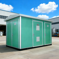 Transformateur triphasé sec d'occasion de 500 kVA, norme IEC/ANSI, faible bruit, 10 kV/0,4 kV pour la distribution d'énergie commerciale/industrielle