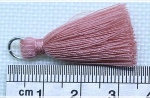 <span class=keywords><strong>Nana</strong></span> พู่ผ้าฝ้าย3ซม. พร้อมแหวนโลหะ - Product Image 3