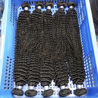 Cheveux Cambodgiens Bruts Non Traités pour Tissage, Texture de Cheveux Cambodgiens Vierges, Cheveux Cambodgiens Naturels Bouclés Profonds Bruts, Fournisseurs de Cheveux Cambodgiens