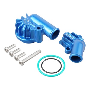 NICECNC para Raptor700, Cubierta de Junta de Bomba de Agua de Entrada y Salida de Aluminio, Termostato para Yamaha <span class=keywords><strong>Raptor</strong></span> 700 2006-2025 <span class=keywords><strong>700R</strong></span> <span class=keywords><strong>2009</strong></span> 11-26 - Product Image 1