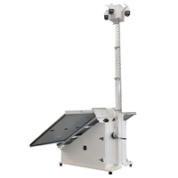 Torre de CCTV Solar Móvil Montada sobre Plataforma, Sin Necesidad de Remolque, para el Mercado Europeo, Seguridad en Obras de Construcción al Aire Libre