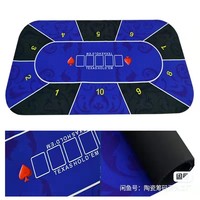 Chenglin — tapis de table de poker en caoutchouc, sur mesure, avec votre taille et design, sans quantité minimale de commande