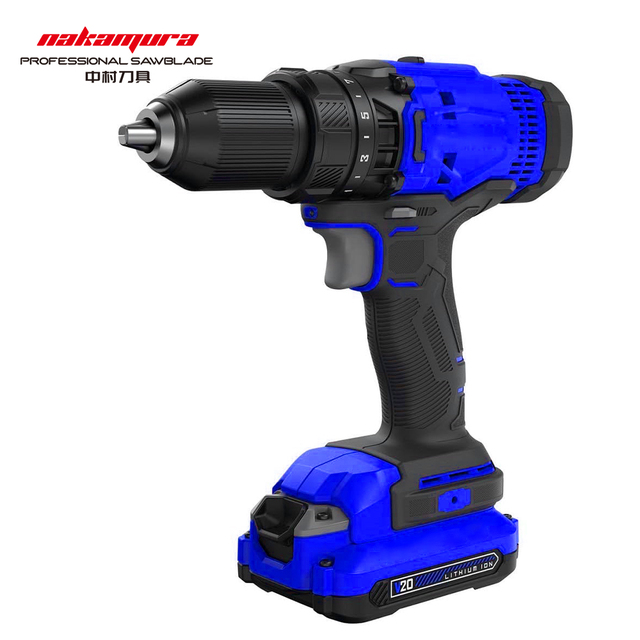 Power Tool 20v Battery and Charger Included Electric Cordless Drill With Led Light