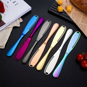 Cuchillo para Queso Multifuncional 3 en 1, Espátula para Mantequilla, Rizador de Mantequilla de Acero Inoxidable 18/0, Cuchillo para Mantequilla Caliente - Product Image 5