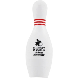 I pali da Bowling stampati decomprimono facilmente le palline a pressione Pu antistress Toy Stress Ball
