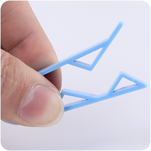 Trash Can Clip Plastic Garbage Bag Fixing Holder Side Mount Anti Slip Storage Clip For Waste Bin Use - Product Image 2