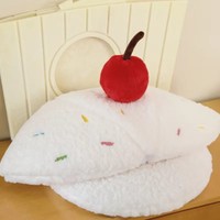 Casa para Gatos con Diseños de Pasteles Adorables, Moderna Cama para Gatos de Fieltro y Plástico, Cama para Mascotas 2 en 1, Materiales Ecológicos