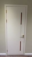 Portes intérieures modernes personnalisables pour chambre et salle de bain, double battant, cadre en bois, insonorisées, pour la maison
