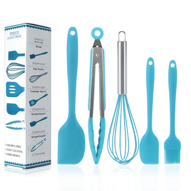 Аксессуары для приготовления пищи инструменты 5 шт. розовый пищевой антипригарный силиконовый коврик кухонная утварь набор kitchenware силикона выпечки набор инструментов