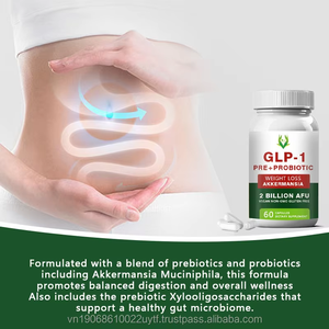 Private Label Probiotic Capsules With Natural Ingredients Ideal for Women and Men Weight Loss Vegetable Capsules <b>Supplements</b> - Product Image 5