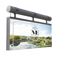 Écran LED suspendu pour centre commercial, affichage LED couleur P6 pour publicité intérieure, écran média commercial à montage au plafond