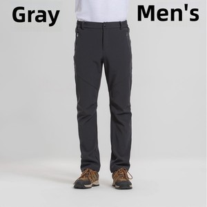 Automne hiver épaissi chaud polaire <span class=keywords><strong>pantalon</strong></span> <span class=keywords><strong>imperméable</strong></span> coupe-vent coque souple pour hommes femmes léger décontracté plat <span class=keywords><strong>randonnée</strong></span> <span class=keywords><strong>pantalon</strong></span> - Product Image 2