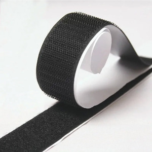 Cinta adhesiva de gancho y bucle de poliéster de nailon de alta calidad, rollo de gancho y bucle de doble cara autoadhesivo adhesivo personalizado - Product Image 5