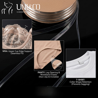 Ruban élastique en TPU transparent de haute qualité 6 mm OEKO-TEX pour bretelles de soutien-gorge et finitions de lingerie