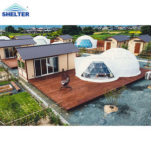 Casa Barraca TendaハリケーングランピングGeodesic Domo Home Houseホットホテル砂漠テントキャンプ用100ドームテント - Product Image 6