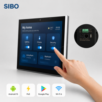 Panel de Control Inteligente para el Hogar, Tablet Android 15 de 10.1 Pulgadas para Montaje en Pared, PoE, 2GB de RAM, 16GB, Pantalla Táctil