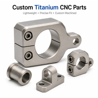 Service de fabrication de composants OEM en petites séries par usinage CNC de précision sur alliage de titane Ti-6Al-4V Grade 5 (fraisage et tournage)