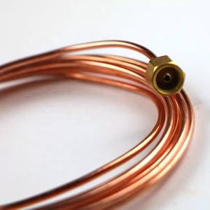 IRONDONKEY Tambour d'huile intégré Tube de cuivre Tuyau d'huile spécial en fil de cuivre <span class=keywords><strong>pour</strong></span> raccorder les tuyaux Pompes électriques dans les fours à kérosène - Product Image 2