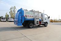Petit camion à ordures pour déchets de cuisine 4x2, transport de déchets alimentaires pour restaurants
