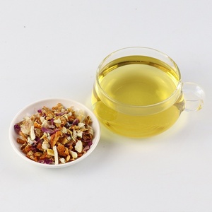 Natural Kumquat Lemon Blended Fruit Tea with Pineapple Double Red <strong>Rose</strong> Chrysanthemum Loose Tea for Hot Cold Brew Bulk Wholesale - Product Image 4