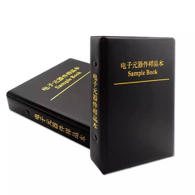 Resistor Kit Book 0402 Chip Resistor SMD 1% 400Values*50PCS 0R-10M Many varieties pack student engineer professional component