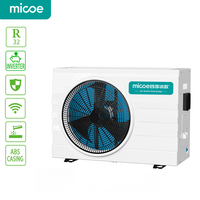 Micoe Chauffe-piscine portable Mini pompe à chaleur de piscine onduleur air-eau piscine pompe à chaleur système de chauffe-eau