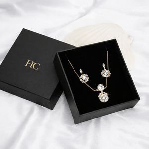 Caja de Joyería Fina de Lujo con Tapa y Base Rígidas, Caja de Regalo para Joyería con Inserto de Terciopelo Personalizado, Bandeja con Acabado UV, Logotipo Personalizado, Se Acepta OEM - Product Image 3