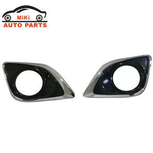 Cadre de phare antibrouillard pour Toyota Venza US 2013-2020, garniture chromée ABS, références 52040-0T010 et 52030-0T010, compatible FAW JP - Product Image 4