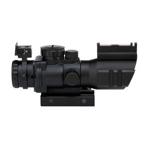 Óptica de caza 4x32 <span class=keywords><strong>alcance</strong></span> prismático compacto iluminado dual con Vista de fibra óptica para caza - Product Image 2