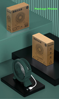 Ventilateur de bureau portable USB à clipser avec rotation à 360 degrés, réglable, promotionnel pour cadeaux de bienvenue et utilisation en dortoir étudiant