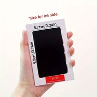 Tampon d'estampage sans nettoyage pour animaux de compagnie-Tampon d'impression pour pieds et mains du nouveau-né-Tampon d'estampage sans nettoyage pour pieds et mains de bébé