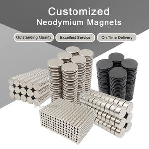 맞춤형 N35 N52 소형 자성 재료 플랫 희토류 네오디뮴 강력 원형 디스크 자석 - Product Image 6