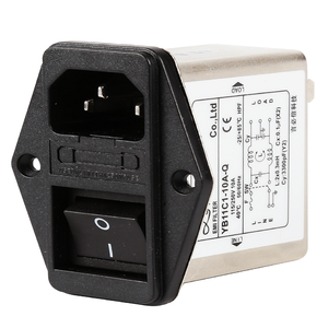 Bộ Lọc Đầu Vào <span class=keywords><strong>AC</strong></span> Bộ Lọc Thông Thấp Bộ Lọc EMI Một Pha Cho Thiết Bị Gia Dụng - Product Image 1