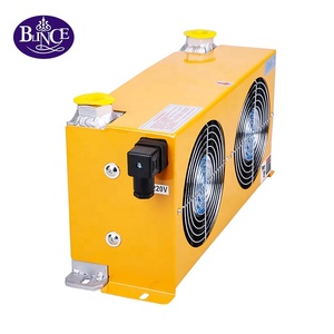 Intercambiador de Calor Industrial para Máquinas AH0608TL-CA con Doble Ventilador, Enfriador de Aceite Hidráulico - Product Image 2