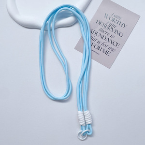 1.2m Chiều Dài Hoa Mô Hình Bông Dệt Dây Đeo Vai Leo Núi Dây Thừng Cổ Treo Dây Phụ Nữ Chống Mất Handmade Dây Buộc Cho Các Cô Gái - Product Image 6