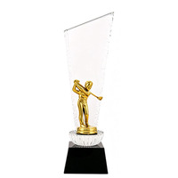 Trofeo de Golf en Oro/Plata/Bronce, Personalizado con Grabado, Premio Deportivo, Recuerdo para Torneos de Golf, en Oferta