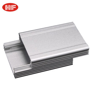 Caja de Proyecto de carcasas electrónicas de aluminio extruido de fresado CNC carcasa de caja de conexiones de señal de blindaje dividido PCB personalizada - Product Image 2