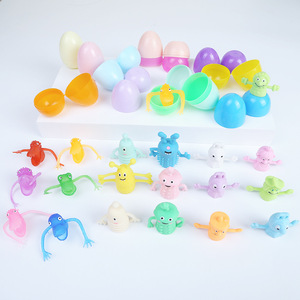 Openable <b>Easter</b> Bunny-Themed Plastic Capsule <b>Eggs</b> <b>Boxes</b>-Portable Party Decorations Bunny Toys Surprise Gifts Vending Capsules - Product Image 5