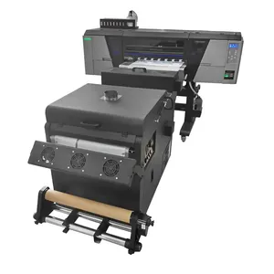 Dtf pro printer semua dalam satu kecepatan tinggi pakaian 60cm dtf pencetak inkjet film pet printer dtf a3 industri