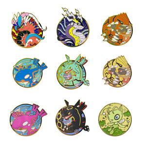 Insignia de Anime de alta calidad, broche de monstruo de dibujos animados, motosierra, forma de hombre, alfileres de esmalte de Metal - Product Image 2