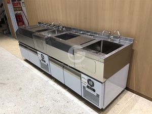 Superbe station de bar à cocktails en acier inoxydable - Product Image 5