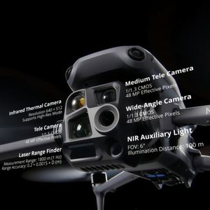 Dron Comercial Universal Matrice 4T M4T Plus Combo con Cámara 4K HD, Mapeo de Precisión, Multisensor, Compacto - Product Image 5