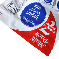 Verpakkingstas met aangepast logo, schattig cartoonontwerp, matte aluminiumfolie, staande pouch voor chocolade & snoep en gedroogd fruit