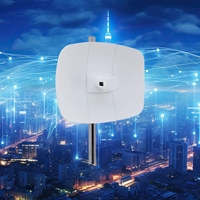 Pont réseau sans fil 5.8G haute puissance 900 Mbps, antenne 26dBi longue portée 10 km