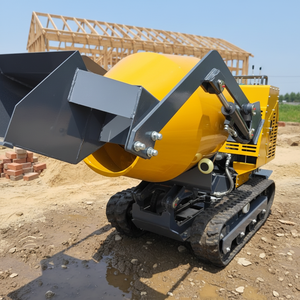 Produits les plus vendus Tg750 Kc750 Camion malaxeur à béton sur chenilles 0,75 mètre cube auto-chargeur mini - Product Image 2