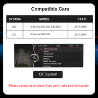 Adaptateur sans fil Apple CarPlay et Android Auto pour BMW Série 3 E90 E91 E92 E93 Série 5 E60 E61 Système CIC d'origine