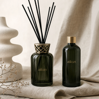 Diffuseur de parfum en rotin personnalisé AIKUN, senteurs multiples, étiquette privée, pour la promotion de la marque lors d'événements