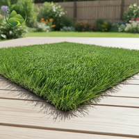 Gazon synthétique pour décoration paysagère, tapis de gazon artificiel pour terrains de football, pelouse de jardin
